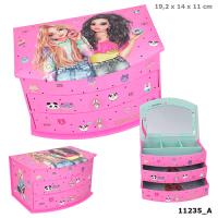 Opakowanie Szkatułka z lusterkiem i szufladkami TopModel 11235A