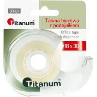 Opakowanie Taśma biurowa 18mmx30m z podajnikiem