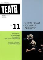 Okładka książki Teatr 11/2020