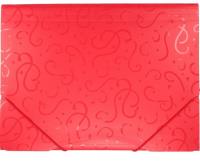 Opakowanie Teczka A4 z gumką wzory czerwona