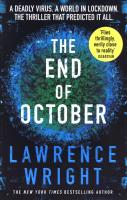 The End of October. Autor: Lawrence Wright. SmakLiter.pl Okładka książki The End of October