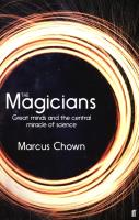 The Magicians. Autor: Marcus Chown. SmakLiter.pl Okładka książki The Magicians