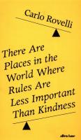 There Are Places in the World. Autor: Carlo Rovelli. SmakLiter.pl Okładka książki There Are Places in the World