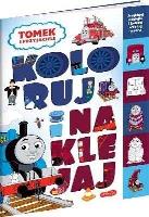 Tomek i przyjaciele. Koloruj i naklejaj. Autor: Marta Stochmiałek. SmakLiter.pl Okładka książki Tomek i przyjaciele. Koloruj i naklejaj