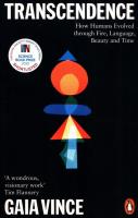 Transcendence. Autor: Vince Gaia. SmakLiter.pl Okładka książki Transcendence