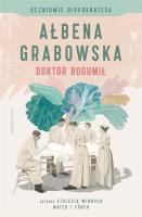 Uczniowie Hippokratesa z autografem. Autor: Ałbena Grabowska. SmakLiter.pl Okładka książki Uczniowie Hippokratesa z autografem