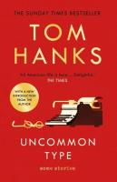 Uncommon Type. Autor: Tom Hanks. SmakLiter.pl Okładka książki Uncommon Type