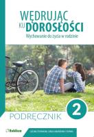 Wędrując ku dorosłości LO 2 podr. RUBIKON. Autor:   Praca zbiorowa. SmakLiter.pl Okładka książki Wędrując ku dorosłości LO 2 podr. RUBIKON