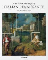 What Great Paintings Say Italian Renaissance. Autor: Hagen Rose-Marie, Hagen Rainer. SmakLiter.pl Okładka książki What Great Paintings Say Italian Renaissance