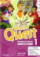 World Quest 1 SB. Autor: Saxby Karen, Shipton Paul. SmakLiter.pl Okładka książki World Quest 1 SB
