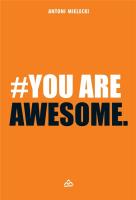 #You are Awesome. Autor: Mielecki Antoni. SmakLiter.pl Okładka książki #You are Awesome
