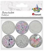 Opakowanie Zestaw dekoracyjny biały 6 wzorów PJ490