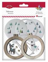 Opakowanie Zestaw do złożenia Drewniane Bombki