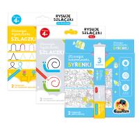 Zestaw rysowanek Syrenki. Autor: Opracowanie zbiorowe. SmakLiter.pl Okładka książki Zestaw rysowanek Syrenki