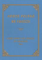Armja Polska we Francji. Dzieje wojsk generała Hallera na Obczyźnie. Autor: Opracowanie zbiorowe. SmakLiter.pl Okładka książki Armja Polska we Francji. Dzieje wojsk generała Hallera na Obczyźnie