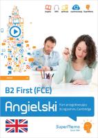 B2 First (FCE). Kurs przyg. do egz. Cambridge. Autor: Topol Paweł. SmakLiter.pl Okładka książki B2 First (FCE). Kurs przyg. do egz. Cambridge