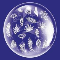 Opakowanie Balon 45cm Liście 1 TUBAN