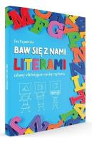 Baw się z nami literami. Autor: Ewa Kujawińska. SmakLiter.pl Okładka książki Baw się z nami literami