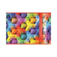 Blok rysunkowy A4 barwiony w masie. Wydawca: Noster. SmakLiter.pl Opakowanie Blok rysunkowy A4 barwiony w masie