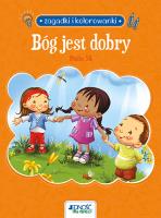 Okładka książki Bóg jest dobry. Psalm 34. Zagadki i kolorowanki