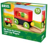 Opakowanie Brio Mój pierwszy pociąg - podświetlany wagon