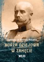 Burza dziejowa. W zamęcie. Autor: de Henning-Michaelis Eugeniusz. SmakLiter.pl Okładka książki Burza dziejowa. W zamęcie