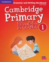 Cambridge Primary Path Level 1 Grammar and Writing Workbook. Autor: Dilger Sarah. SmakLiter.pl Okładka książki Cambridge Primary Path Level 1 Grammar and Writing Workbook