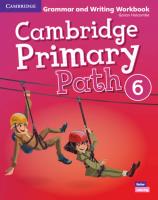 Cambridge Primary Path Level 6 Grammar and Writing Workbook. Autor: Holcombe Garan. SmakLiter.pl Okładka książki Cambridge Primary Path Level 6 Grammar and Writing Workbook