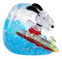 Crystal puzzle Snoopy surfer. Wydawca: Bard Centrum Gier. SmakLiter.pl Opakowanie Crystal puzzle Snoopy surfer