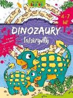 Dinozaury - Labirynty. Autor: W.E. ''Literka. SmakLiter.pl Okładka książki Dinozaury - Labirynty