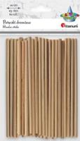 Opakowanie Dodatek dekoracyjny Craft-fun drewniane patyki (EB104)