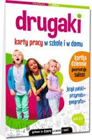 Drugaki. Karty pracy w szkole i w domu. Autor: Marta Kurdziel. SmakLiter.pl Okładka książki Drugaki. Karty pracy w szkole i w domu