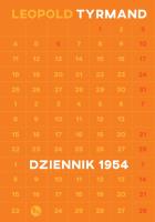 Dziennik 1954. Autor: Leopold Tyrmand. SmakLiter.pl Okładka książki Dziennik 1954