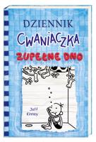 Dziennik cwaniaczka 15. Zupełne dno. Autor: Jeff Kinney. SmakLiter.pl Okładka książki Dziennik cwaniaczka 15. Zupełne dno