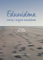 Eduwidma. Rzeczy i miejsca nawiedzone. Autor: Mendel Maria. SmakLiter.pl Okładka książki Eduwidma. Rzeczy i miejsca nawiedzone