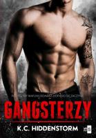 Gangsterzy. Autor: K.C. Hiddenstorm. SmakLiter.pl Okładka książki Gangsterzy