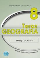 Okładka książki Geografia SP 8 Teraz geografia zeszyt zadań SOP