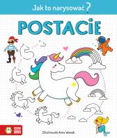 Okładka książki Jak to narysować? Postacie