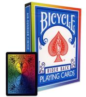 Karty Rainbow Black BICYCLE. Wydawca: United States Playing Card Company. SmakLiter.pl Opakowanie Karty Rainbow Black BICYCLE