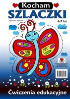 Okładka książki Kocham szlaczki. Ćwiczenia edukacyjne 4-7 lat