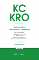 Kodeks cywilny Kodeks rodzinny i opiekuńczy oraz ustawy towarzyszące. Autor: Opracowanie zbiorowe. SmakLiter.pl Okładka książki Kodeks cywilny Kodeks rodzinny i opiekuńczy oraz ustawy towarzyszące
