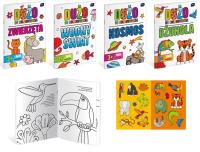 Opakowanie Kolorowanka A4 z nakl. Dużo do kolorowania