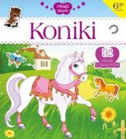 Koniki. Naklejki Iskierki. Autor: praca zbiorowa. SmakLiter.pl Okładka książki Koniki. Naklejki Iskierki
