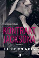 Kontrakt Jacksona. Autor: J.T. Geissinger. SmakLiter.pl Okładka książki Kontrakt Jacksona
