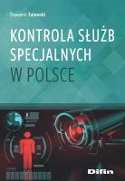 Kontrola służb specjalnych w Polsce. Autor: SŁAWOMIR ZALEWSKI. SmakLiter.pl Okładka książki Kontrola służb specjalnych w Polsce