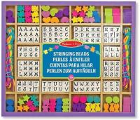 Opakowanie Koraliki do nawlekania Literki MD13774