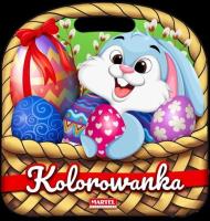 Okładka książki Koszyczek wielkanocny z naklejkami