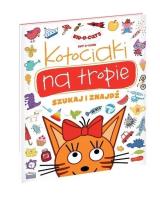 Kotociaki na tropie. Kot-o-ciaki. Szukaj i znajdź. Autor: Elżbieta Kownacka. SmakLiter.pl Okładka książki Kotociaki na tropie. Kot-o-ciaki. Szukaj i znajdź