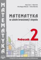 Matematyka w branżowej szkole I stopnia. Podr. 2. Autor: Alicja Cewe. Alina Magryś-Walczk, Kruk Maria. SmakLiter.pl Okładka książki Matematyka w branżowej szkole I stopnia. Podr. 2