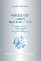 Metodologia badań nad turystyką. Autor: Butowski Leszek. SmakLiter.pl Okładka książki Metodologia badań nad turystyką